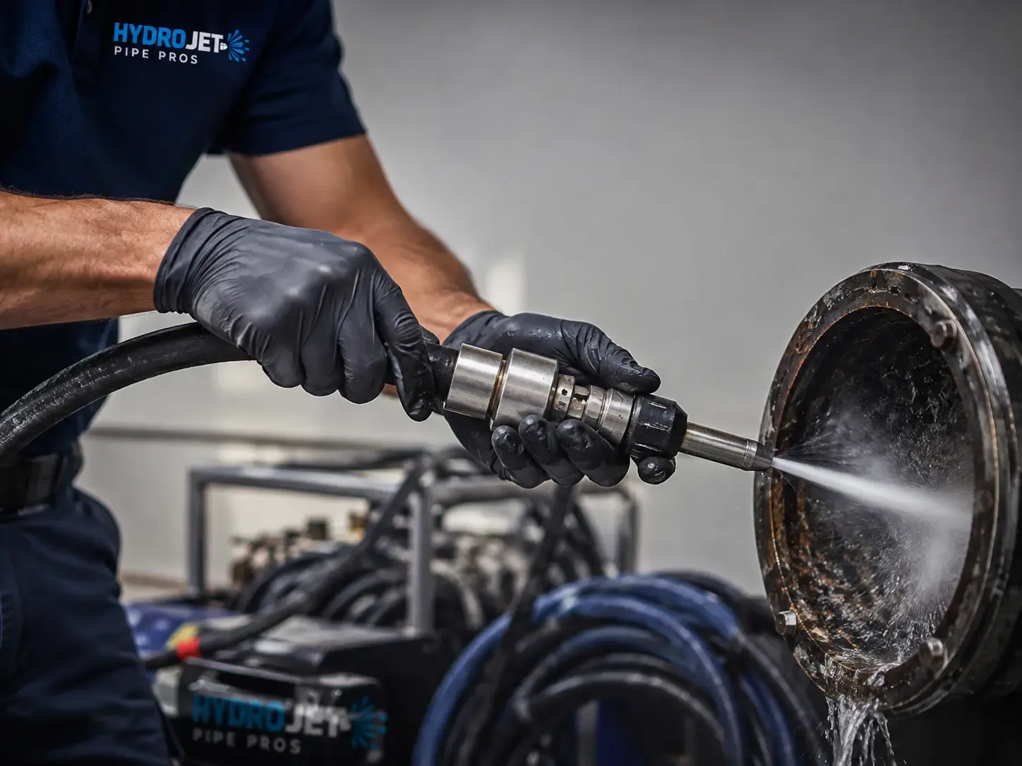 Hydro Jet Pipe Descaling in Mount Hermon, CA